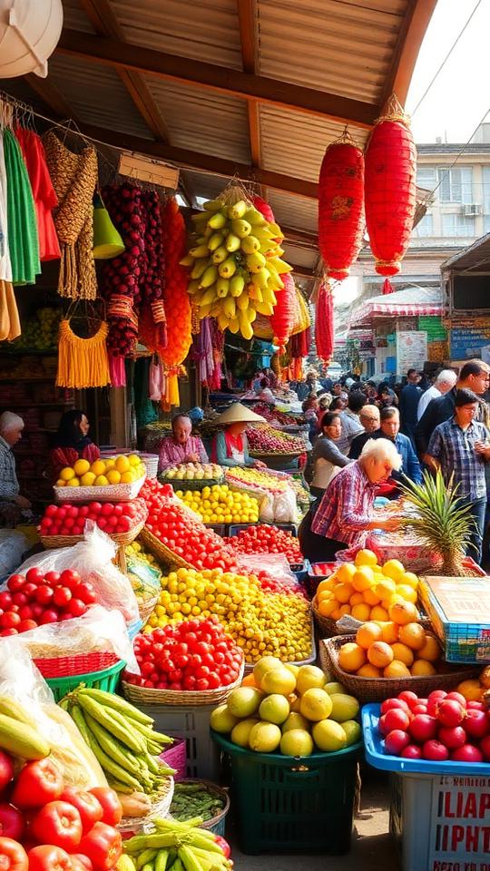 Một vòng chợ Long Hoa buổi sớm